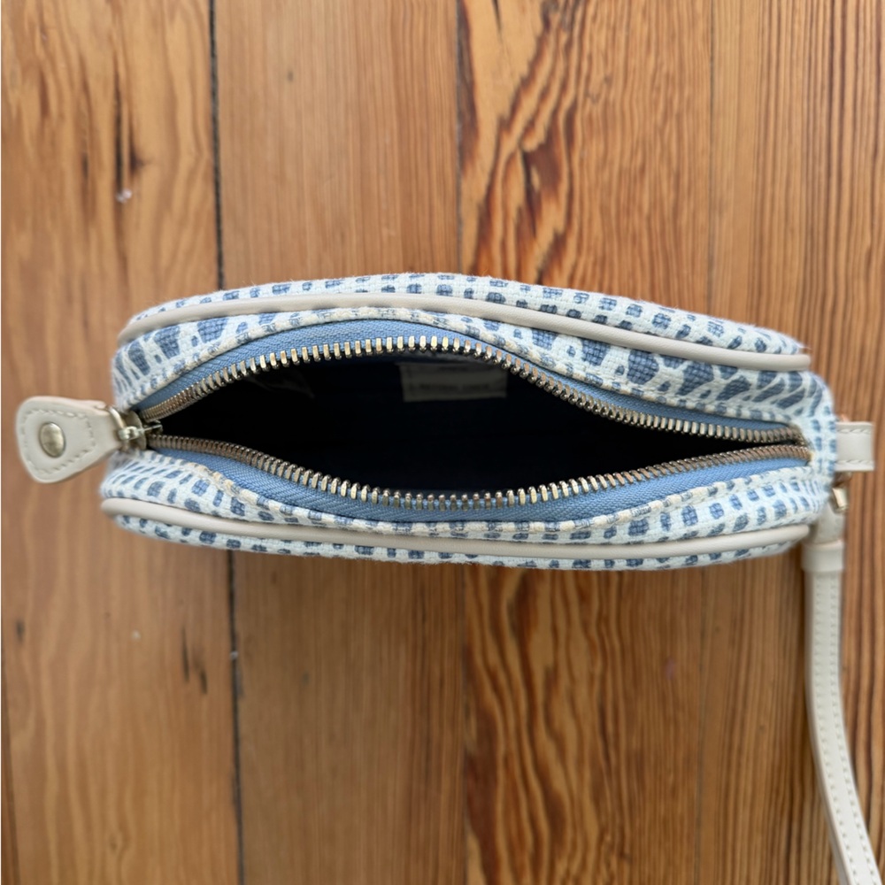 Spartina 449 Songbird Golf Accessory Pouch Light Blue & Cream View 4